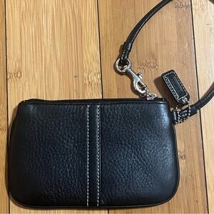Coach Leather Wristlet